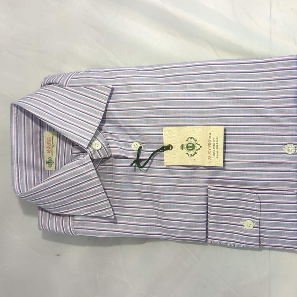 Luigi Borrelli Luxury Vintage Dress Shirt
